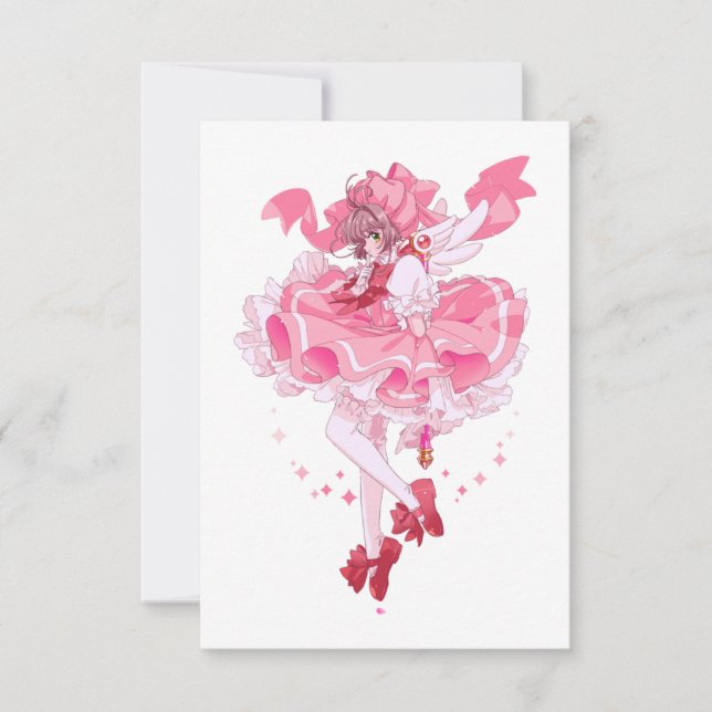 Cardcaptor sakura, sakura, anime, arm, sakura k einladung (Vorderseite)