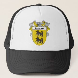 Cardenas Wappen/Familienwappen (überzogen) Truckerkappe