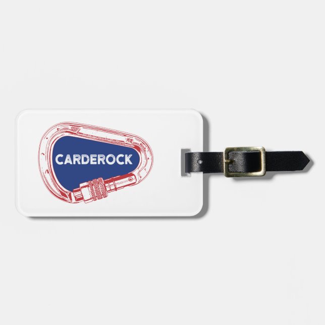 Carderock Climbing Carabiner Gepäckanhänger (Vorderseite horizontal)