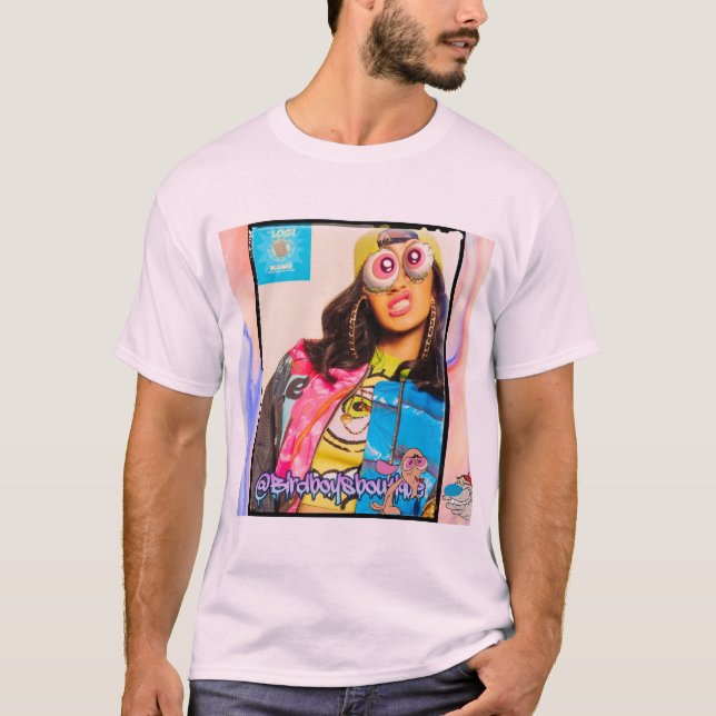 Cardi B durch Blammo die Hersteller des Klotzes T-Shirt (Vorderseite)