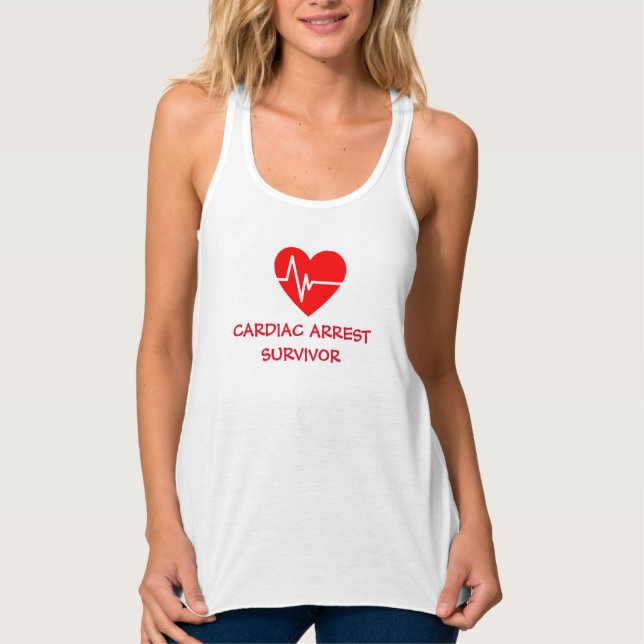 Cardiac Arrest Survivor Tank Top (Vorderseite)