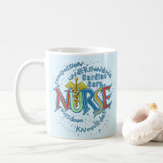 Cardiac Care Nurse Motto Kaffeetasse