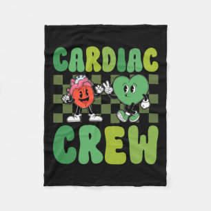 Cardiac Crew - Kardiologie Herzkrankenschwester Pf Fleecedecke