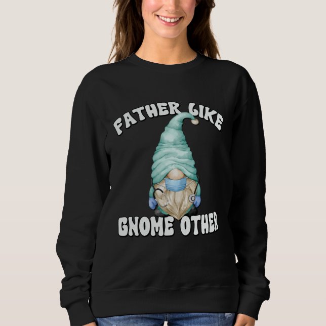 Cardiac Nurse Gnome Graphic For Men Surgery Nurse  Sweatshirt (Vorderseite)