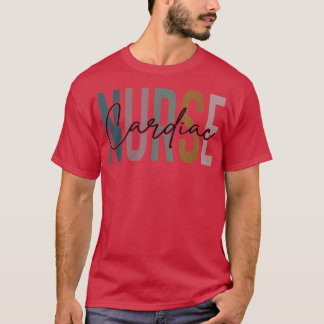 Cardiac Nurse Life Multicolor T-Shirt Herzinsuffiz