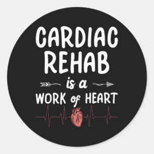 Cardiac Rehab ist ein Werk von Runder Aufkleber