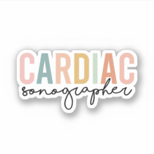 Cardiac Sonographin, Cardiac Sonography Geschenk Aufkleber