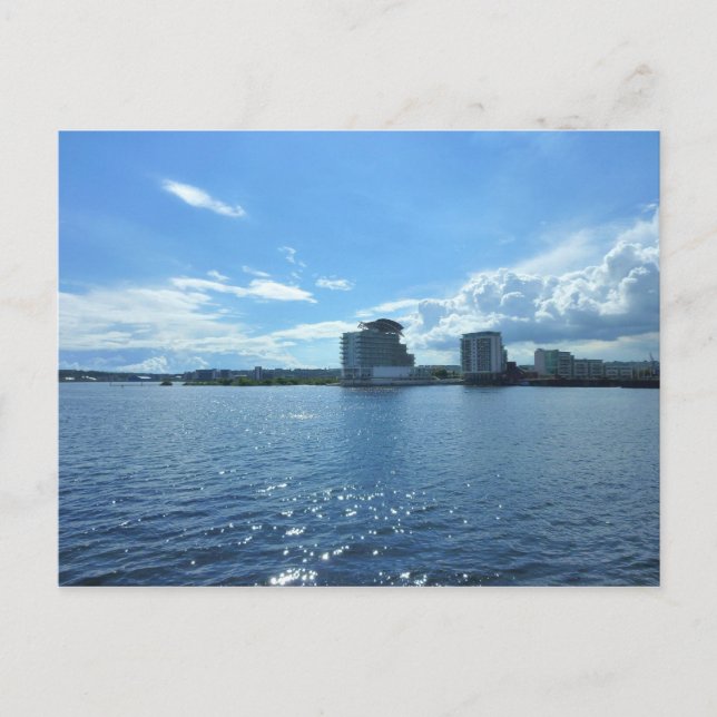 Cardiff Bay, Cardiff, Wales Postkarte (Vorderseite)