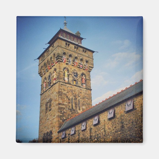Cardiff Castle Magnet (Vorne)