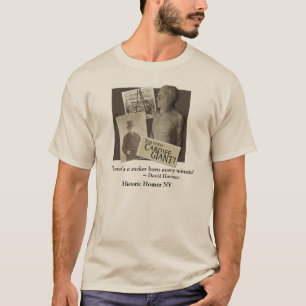 Cardiff Giant mit David Hannum Quote Long Sleeve T T-Shirt