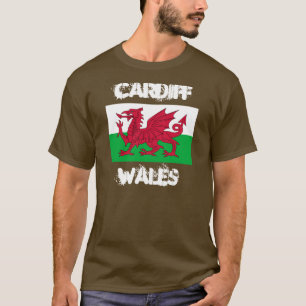 Cardiff, Hauptstadt Wales (Caerdydd) T-Shirt