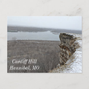 Cardiff Hill Hannibal Missouri Postcard Postkarte
