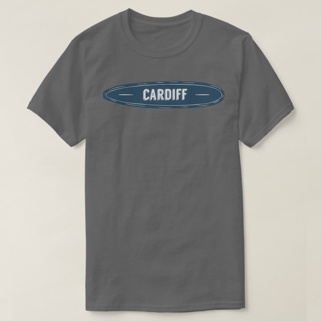 Cardiff Longboard T-Shirt (Design vorne)