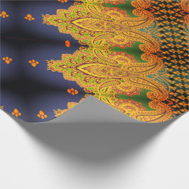 Cardiff Paisley Sangria Geschenkpapier