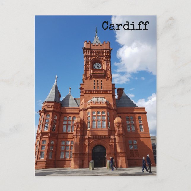 Cardiff Postcard Postkarte (Vorderseite)