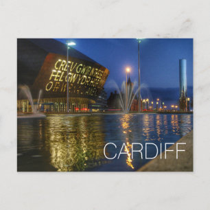 Cardiff Postkarte