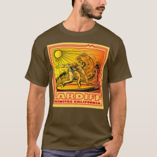 CARDIFF VOM MEER ENCINITAS KALIFORNIEN SURFEN T-Shirt