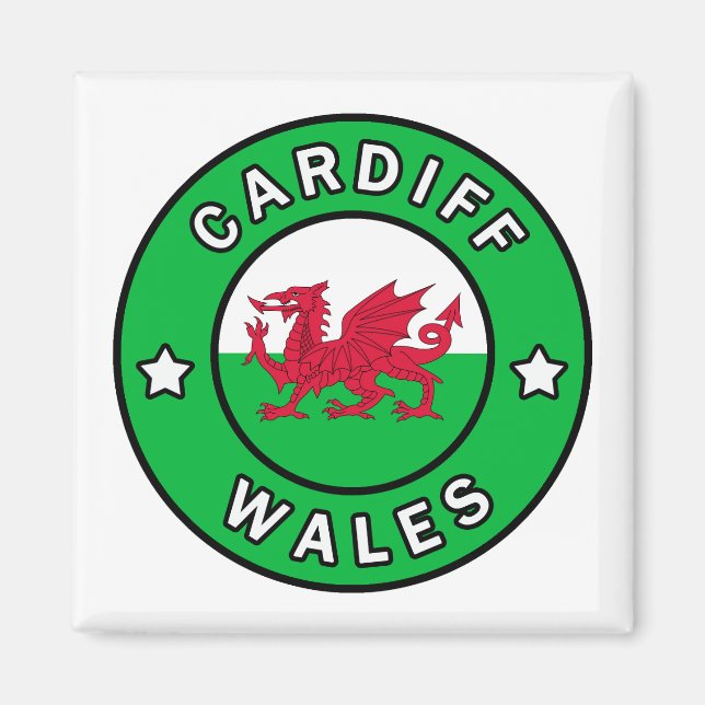 Cardiff Wales Magnet (Vorne)