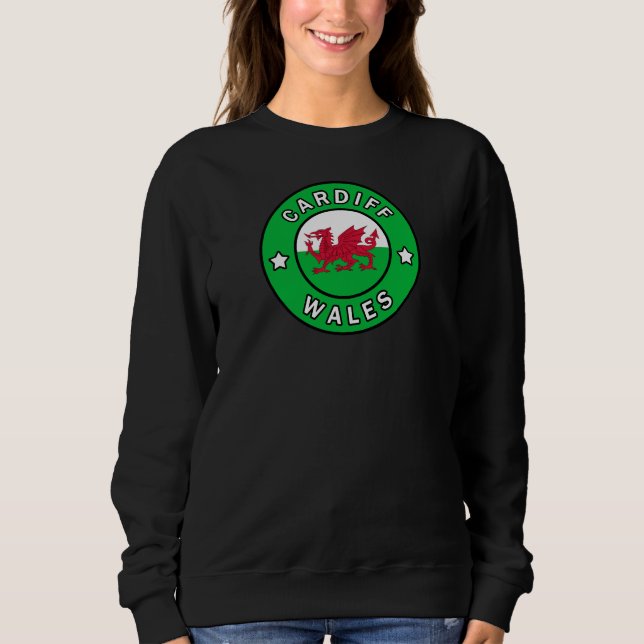 Cardiff Wales Sweatshirt (Vorderseite)