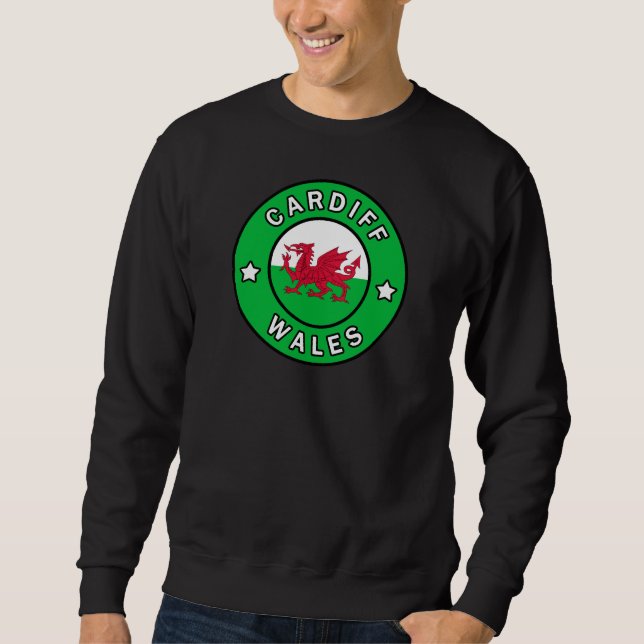 Cardiff Wales Sweatshirt (Vorderseite)