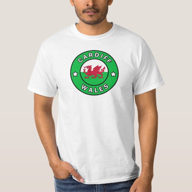 Cardiff Wales T-Shirt (Vorderseite)