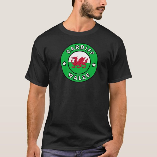 Cardiff Wales T-Shirt (Vorderseite)