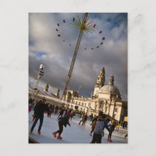 Cardiff Winter Wonderland Postkarte