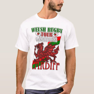 Cardiffs Waliser Nations-Waliser-Drache des T-Shirt
