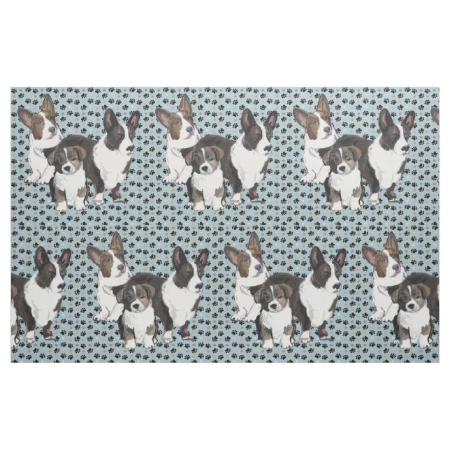 Cardigan Walisisch Corgi Stoff (Fat Quarter (45,7 x 55,9 cm))