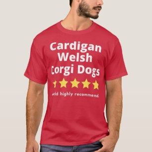Cardigan Welch Corgi 5 Sterne von fünf T-Shirt