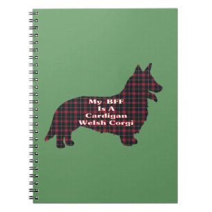 Cardigan Welsh CORGI BESTE FREUNDIN Notizblock
