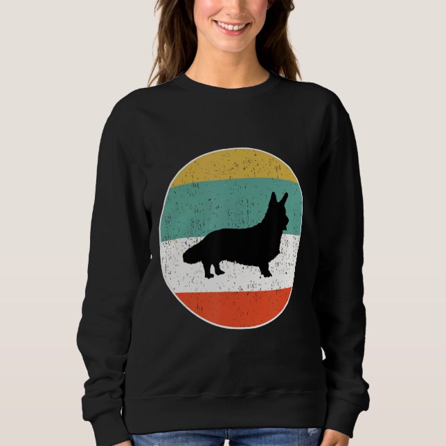 Cardigan Welsh Corgi Dog Sweatshirt (Vorderseite)