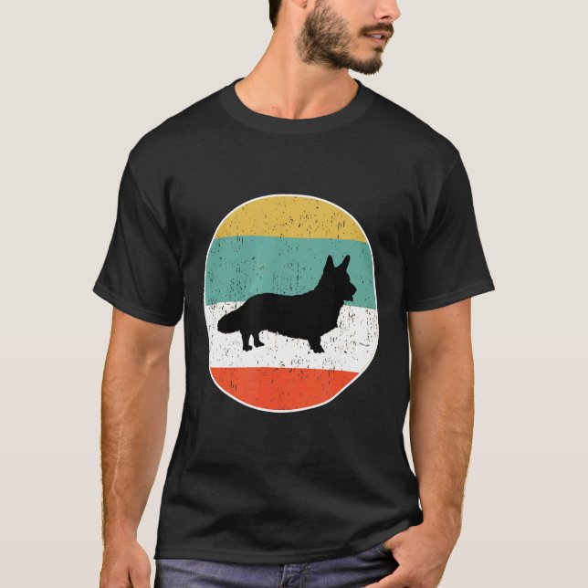 Cardigan Welsh Corgi Hund   T-Shirt (Vorderseite)