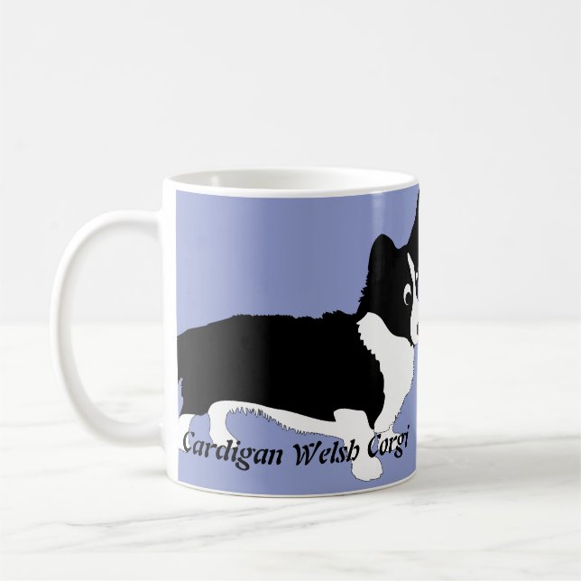Cardigan Welsh Corgi Kaffeetasse (Links)