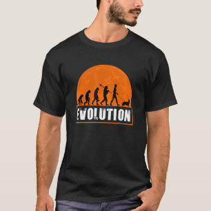 Cardigan Welsh Corgi Menschliche Evolution T-Shirt