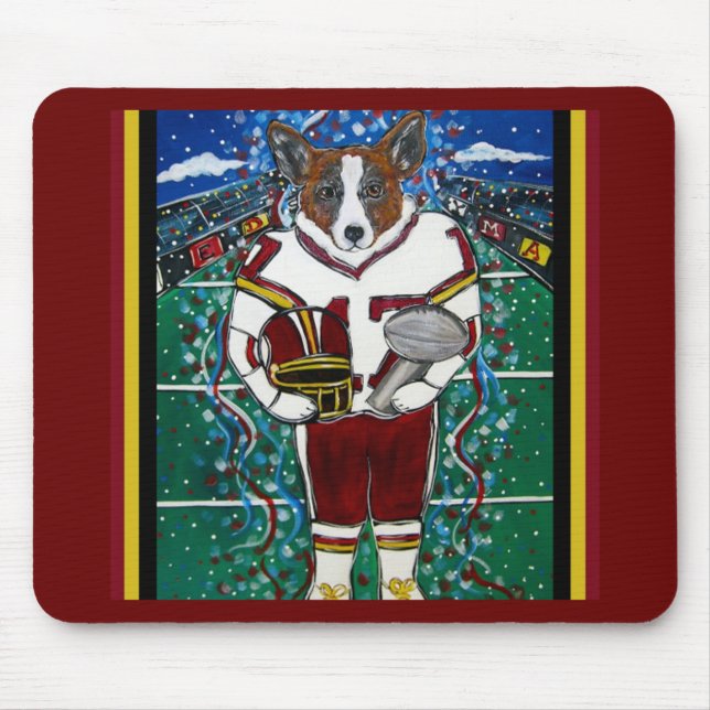 Cardigan Welsh Corgi Mousepad (Vorne)