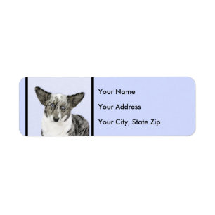 Cardigan Welsh Corgi Painting - Original Dog Art