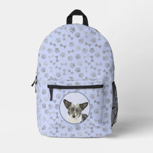 Cardigan Welsh Corgi Painting - Original Dog Art Bedruckter Rucksack