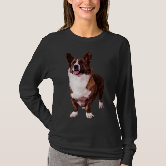 Cardigan Welsh Corgi Picture T-Shirt (Vorderseite)