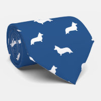 Cardigan Welsh Corgi Silhouetten Muster