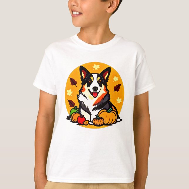 Cardigan Welsh Corgi T-Shirt (Vorderseite)