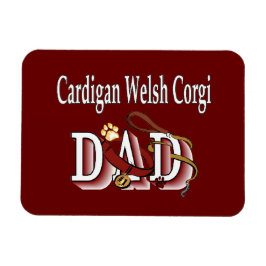Cardigan Welsh Corgi Vater Magnet