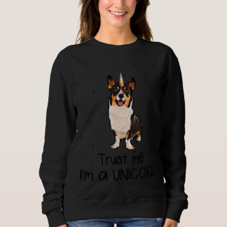Cardigan Welsh Corgi Vertraue mir, ich bin ein Ein Sweatshirt