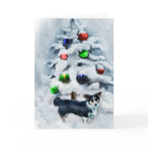 Cardigan Welsh Corgi Weihnachten