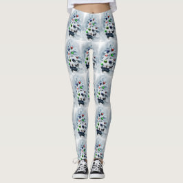 Cardigan Welsh Corgi Weihnachten Leggings