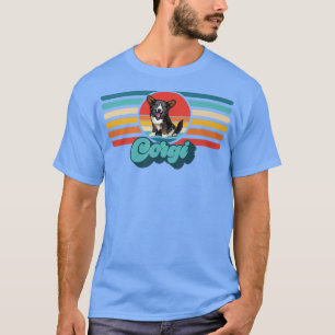 Cardigan Welsh Corgi Züchter 70er Retro Small Dog T-Shirt