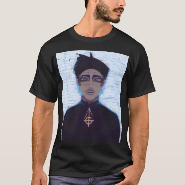 Cardinal Copia von Ghost T-Shirt (Vorderseite)