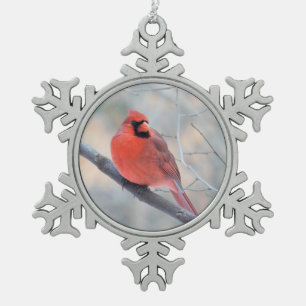 Cardinal Creek Zinnornament Schneeflocken Zinn-Ornament