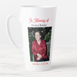 Cardinal Poem Memorial Keepsake  Milchtasse