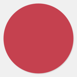 cardinal red -blank runder aufkleber